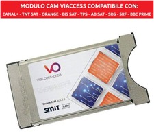 Modulo Cam Viaccess Orca Smarcam HD CI Accesso Condizionato Smit ACS-5.0 64 Bit