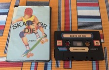 SKATE or DIE per COMMODORE 64 - C64 - RARISSIMO! STORICO! VINTAGE DA COLLEZIONE!