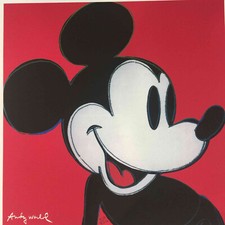 Andy Warhol  Litografia off set cm 60x60 Firma su lastra con certificato