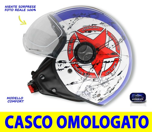 Casco scooter omologato - scooter,