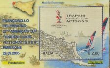 2005 TESSERA FILATELICA UNIF. n. 331 - AMERICA'S CUP VELA LOUIS VITTON MF62266
