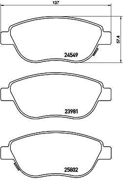 Brembo 153 kit - p,