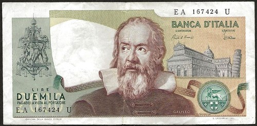 Italia banconota di - -,