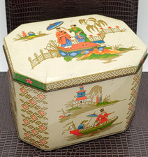 SCATOLA DI LATTA DA COLLEZIONE VINTAGE ANNI '60