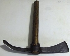 Antica ASCIA per pulizia ulivi - Falegname - Scultore - Forgiata a Mano