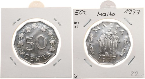 Malta centesimi 1977 - malta,