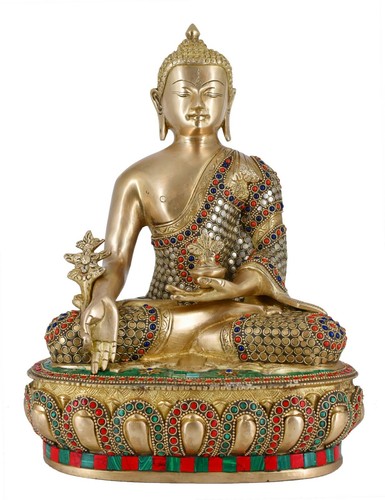 Statua buddha medicina - buddha, in