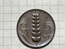 5 CENTESIMI SPIGA 1935 RAME