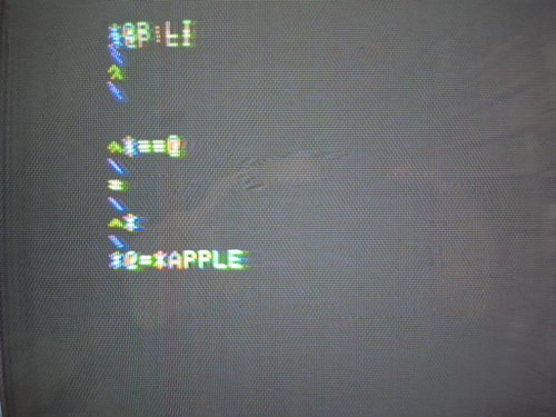 Apple emulator green - green, x