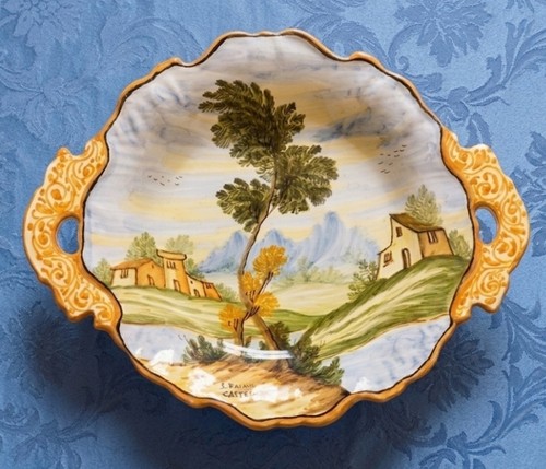 Centrotavola maiolica - centrotavola,