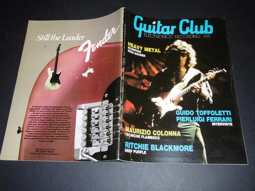 Guitar club 1986 - club, n°3/1986