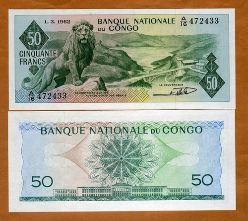 Congo 50 franchi - congo,
