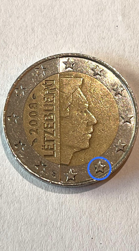 Moneta euro molto rara - 2,