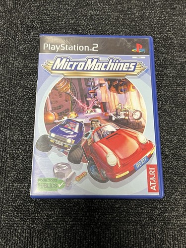 Micro machines ps2 complet - ps2,