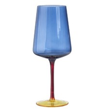 Calici Vino Colorati Giallo