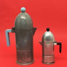 COPPIA MOKA ALESSI ITALY 1988