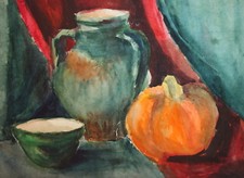 Brocca ciotola zucca natura