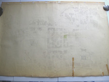 ROMA Mappa Catastale 448 VIALE DEI 4 VENTI AURELIO CARINI VILLA PAMPHILI 1943 