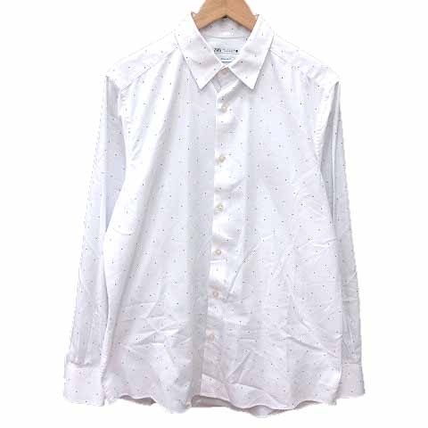 Zara men white - white, cotton-poly