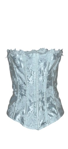 Bustier corsetto pizzo