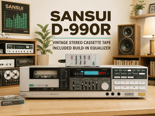 Sansui 990r rare - sansui, d-990r