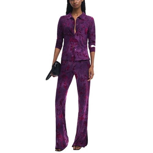 Desigual purple floral - purple,