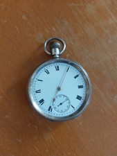 Antique Silver Waltham Pocket Watch Orologio da taschino 
