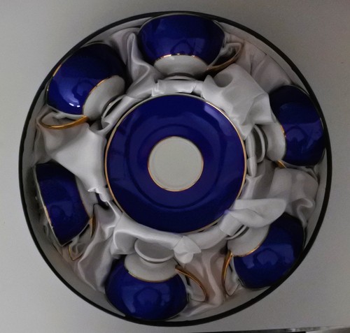 Italian cobalt floral - italian,