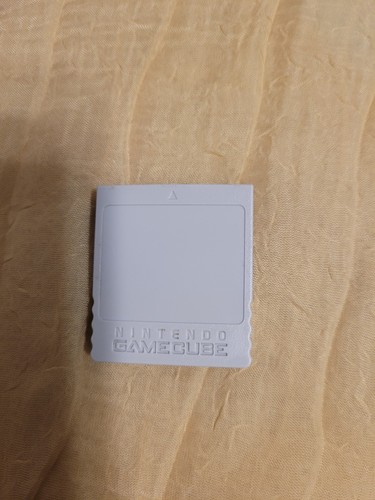 Nintendo gamecube memory card - gamecube,