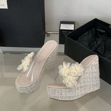 Ciabatte Trasparenti Tacco 13