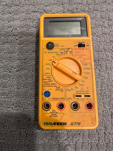 Iso tech ict76 - ict76, tester