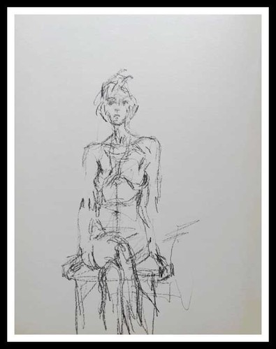 Alberto giacometti nu assis - alberto,