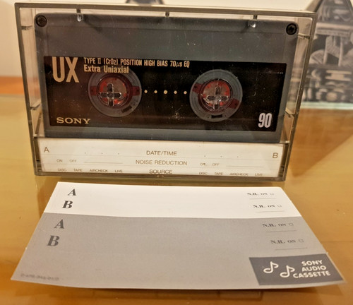 Sony vintage chrome - sony,