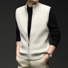 Cardigan uomo maglia pile