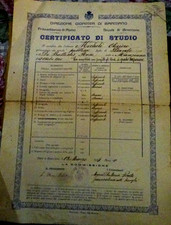 CERTIFIC. STUDIO / PAGELLA