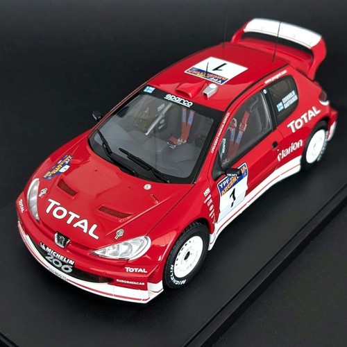 Autoart peugeot 206 - 1/18, wrc