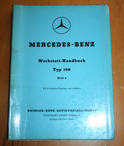Manuale officina mercedes - mercedes, w