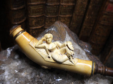 Carved sea foam cigarette - foam,