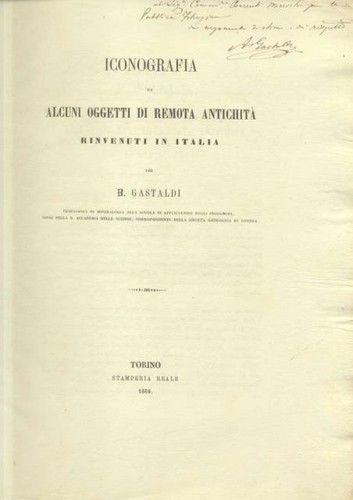 Gastaldi alcuni oggetti - gastaldi, b.