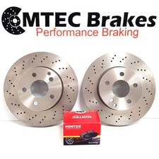 Mercedes Classe C Berlina C320 CDI C350 C32 AMG C55 W203 Dischi Freno Anteriori