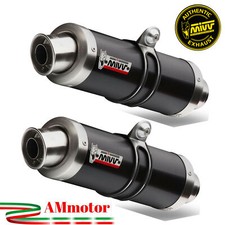 Mivv Kawasaki Z 1000 2013 13 Terminali Di Scarico Moto Marmitte Gp Inox Nero