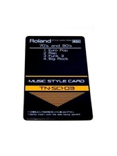 Roland Tn-Sc1-03 70'S And 80'S Card Music Styles Per Modelli Serie E - Kr