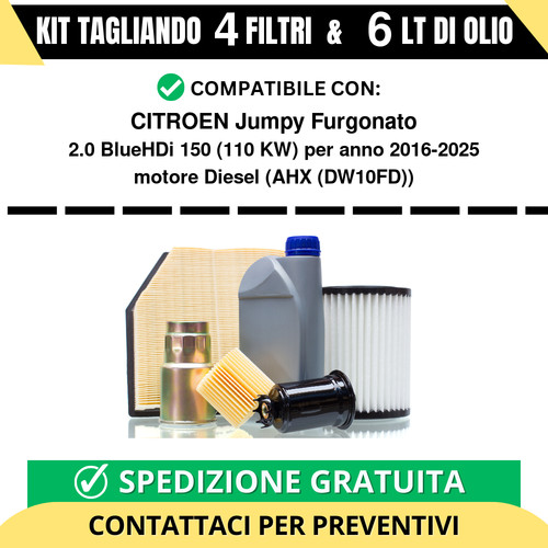 Tagliando per citroen jumpy - tagliando,