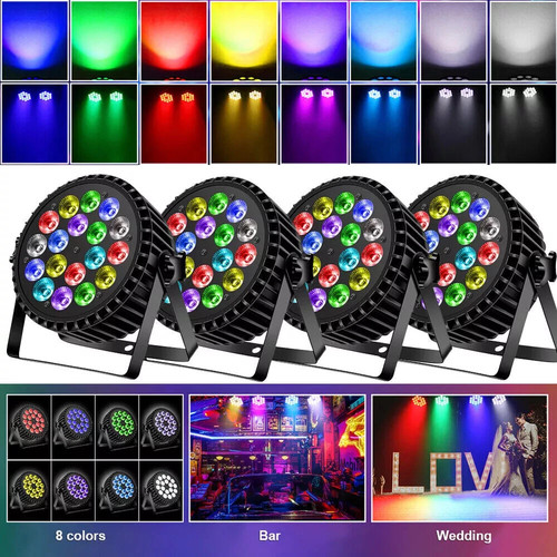 King par 270w rgbw - par,