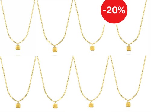 Collana donna lettera iniziale - collana,