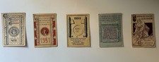 Set di 5 tessere della