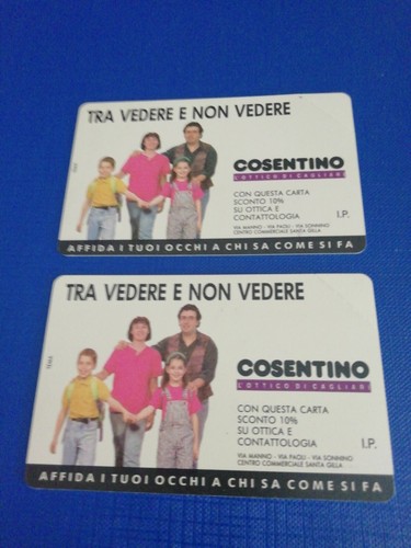Schede telefoniche cosentino - telefoniche,