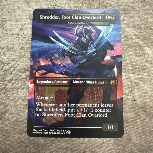 Super shredder custom art - shredder,