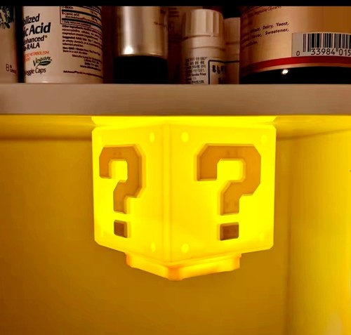 Lampada usb super mario bros - lampada,