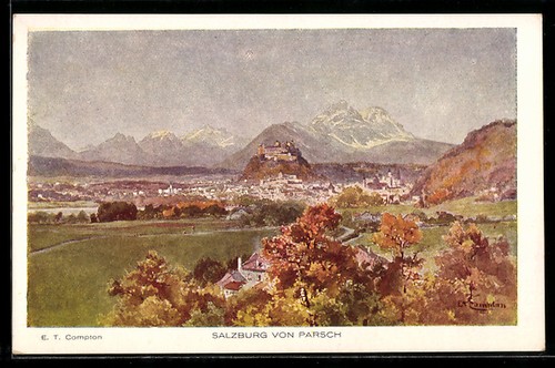 Cartolina artistica edward - cartolina,